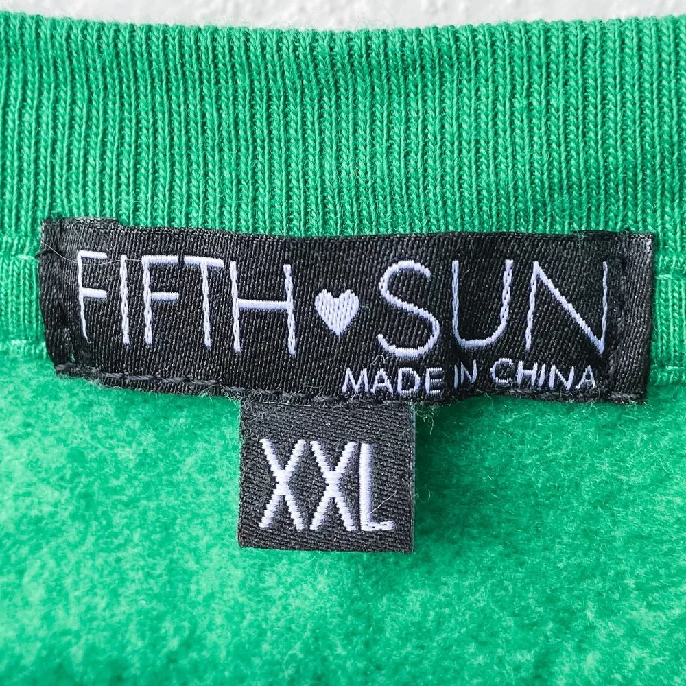 Fifth Sun | Green Dogs & Cats Jingle Sweater - Picture 5 of 6